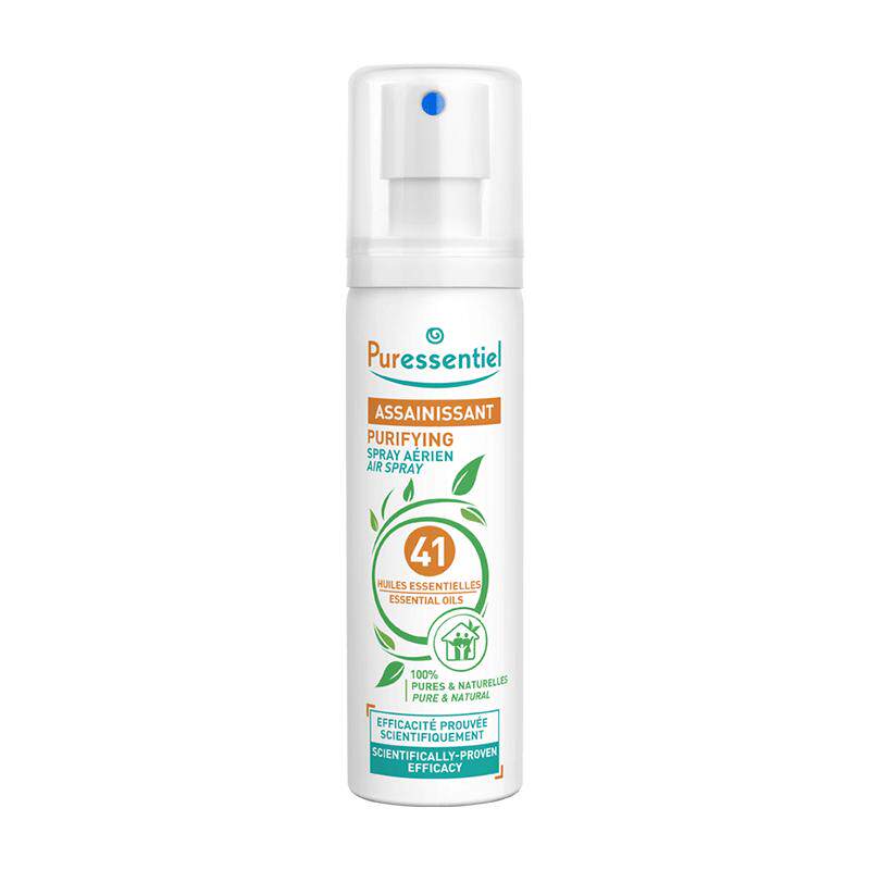 Puressentiel璞医香41除螨喷雾剂净化空气天然杀菌抑菌螨虫75ml
