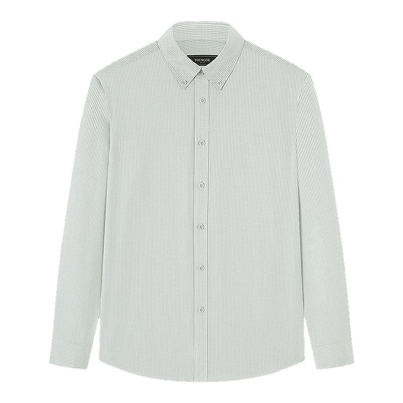 雅戈尔长袖商务休闲衬衫