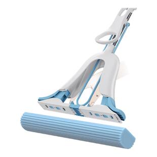 美丽雅海绵拖把三角胶棉贴合墙角缝隙吸水对折家用免手洗一拖净