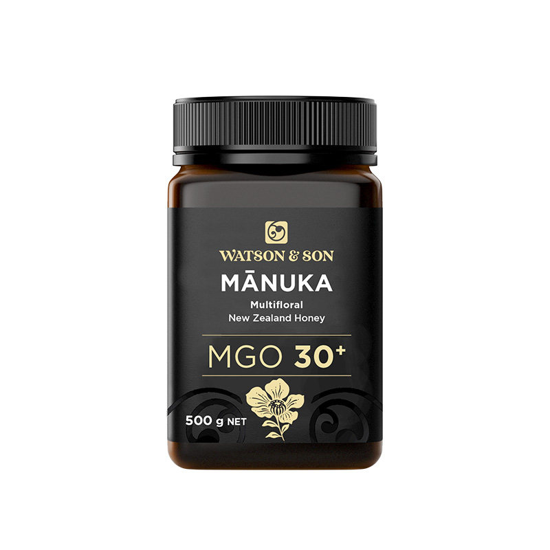 沃森父子新西兰麦卢卡混合蜂蜜MGO30+500g官方原装进口纯正天然