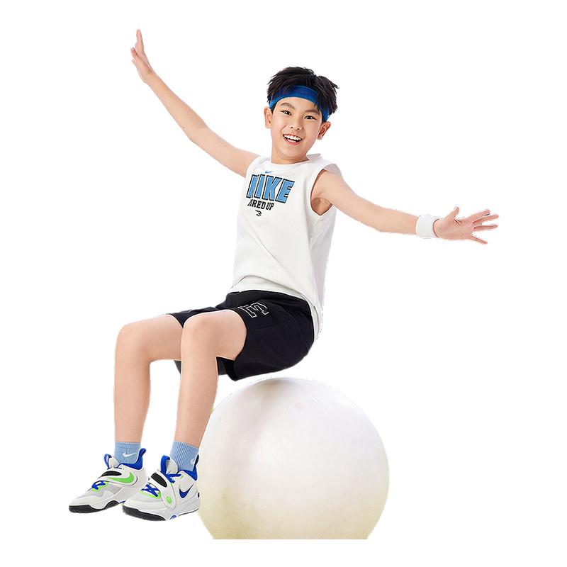 NIKE 3BRAND儿童装2026夏季新品男童背心短裤套装中大童N32622279