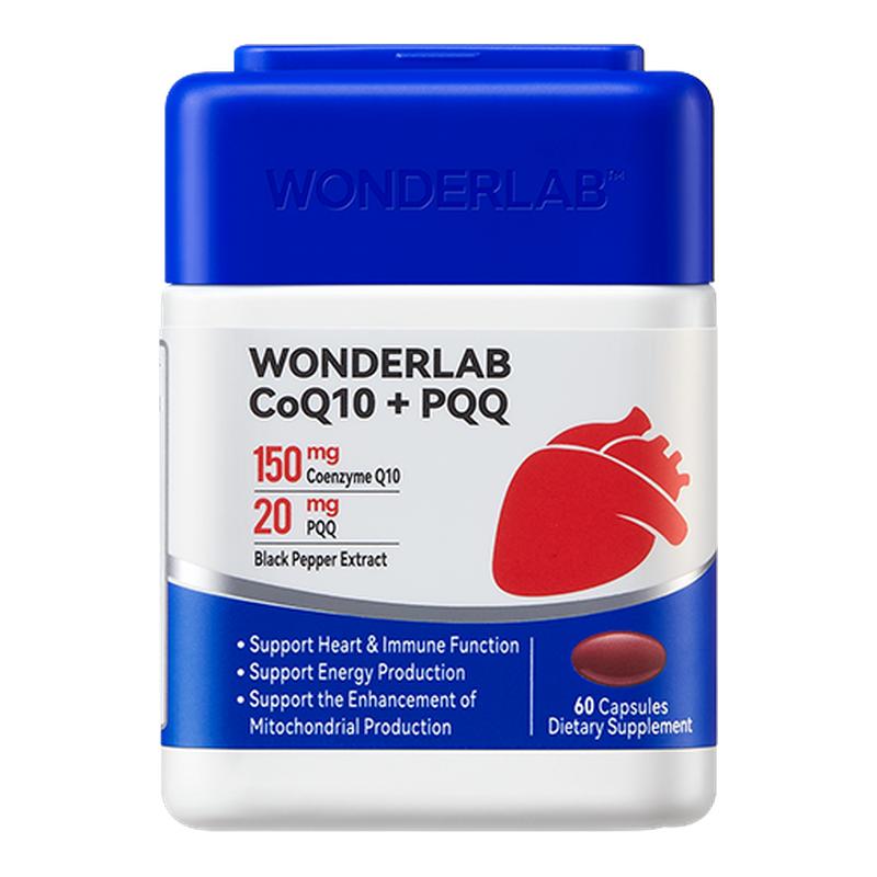 WonderLab辅酶q10+PQQ软胶囊进口官方旗舰店正品辅酶Q10