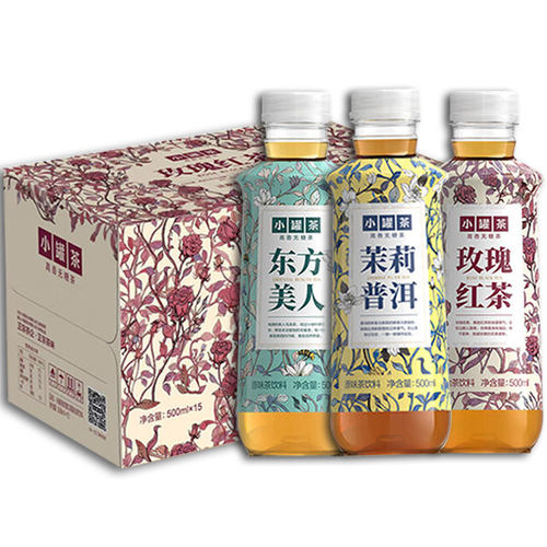 【新品上市】小罐茶500ml*15瓶东方美人原味茶饮料高香无糖0脂茶