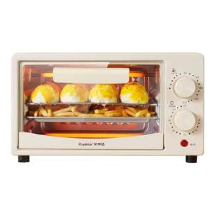 荣事达/Royalsta多功能电烤箱家用迷你oven双层复古绿电烤锅12L升