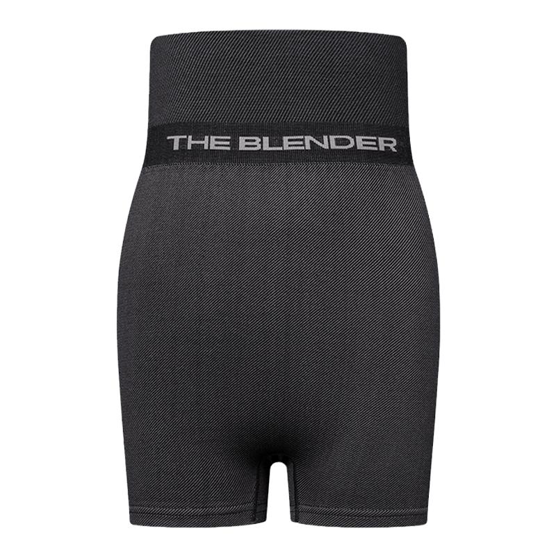 TheBlender运动修身高腰平角裤