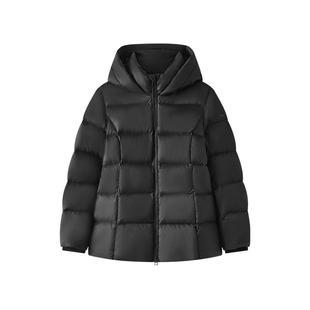 自营 商场同款 Marc Polo 鸭绒填充中厚连帽收腰羽绒服女