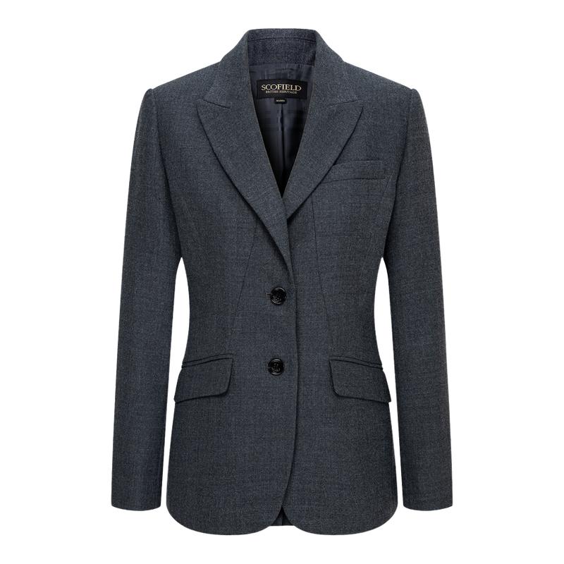 Scofield女装智性商务戗驳领西装