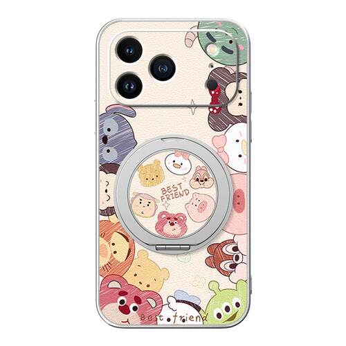 适用苹果17promax手机壳iphone16苹果15/14新款13磁吸支架xs挂绳11/12女款16plus卡通硅胶小羊皮air动物萌宠