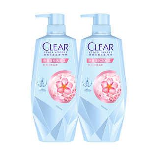 清扬洗发水女士专用净澈蓬松480g控油去屑止痒持久留香柔顺露液