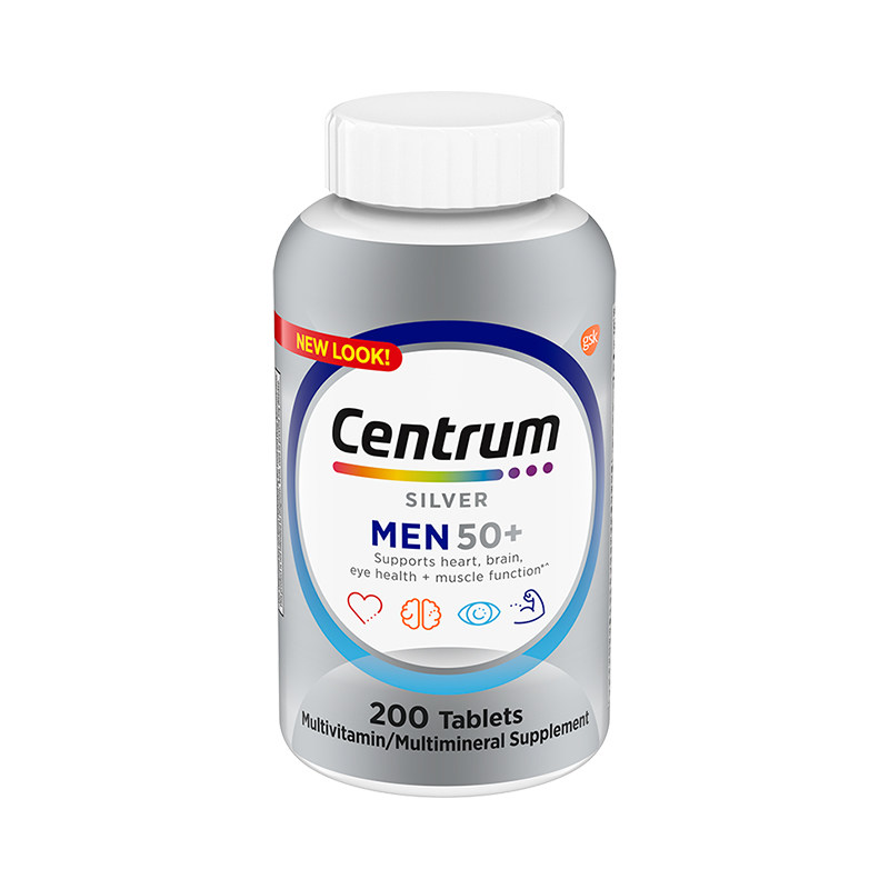 Centrum善存海外银片五十岁以上中老年男女复合维生素VCVB旗舰店