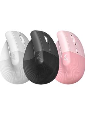 旗舰罗技lift无线蓝牙鼠标立式人体工学跨屏传输logi安静办公