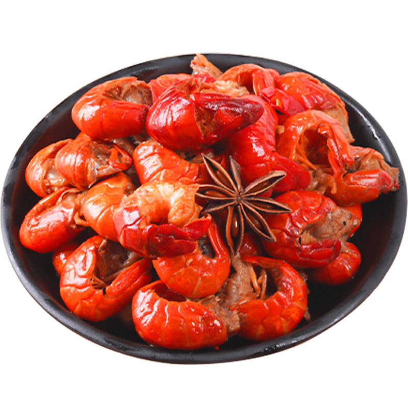 麻辣小龙虾尾熟食新鲜蒜蓉海鲜盒装加热开袋即食大号龙虾球花雕虾