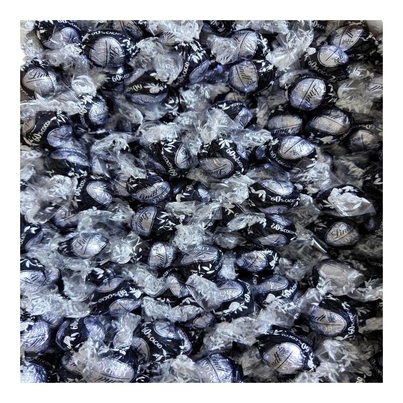 现货瑞士莲巧克力60%特浓黑巧微融散装500g进口巧克力零食年货