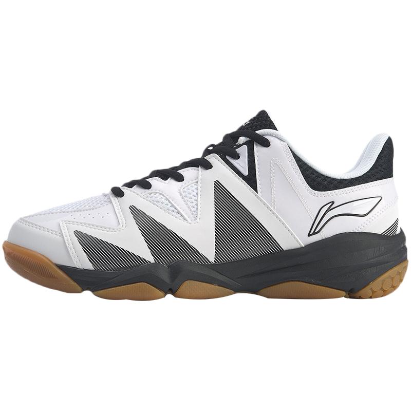 李宁男透气支撑羽毛球训练鞋