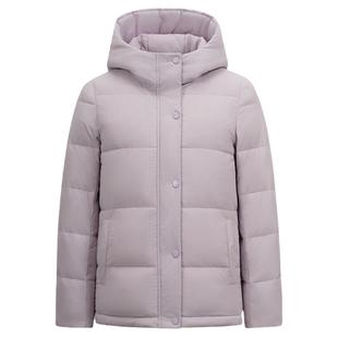 小个子加厚连帽面包服保暖外套 新款 雪中飞羽绒服女短款 2025年冬季