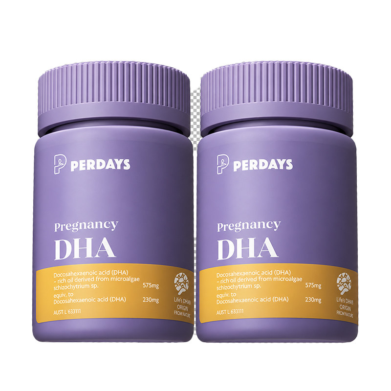 澳洲dha孕妇专用perdays全孕期藻油dha哺乳期dha补剂官方旗舰店