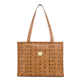 【情人节礼物 新品】MCM AREN VISETOS大号学院风手提托特包时尚