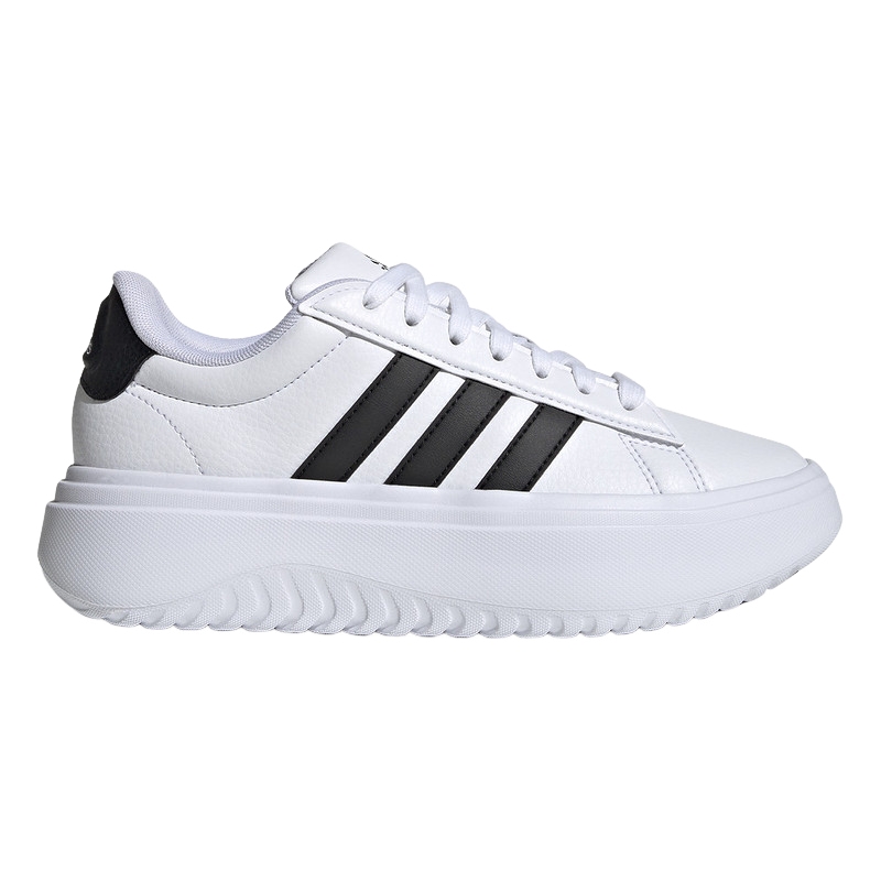 Adidas阿迪达斯2025春季新款女子网球厚底运动休闲鞋小白鞋IE1092