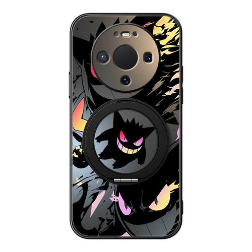 适用华为mate80pro手机壳女款mate70/mate60pro+磁吸支架新款mate50全包mt40防摔2026新年mate30卡通耿鬼哑光