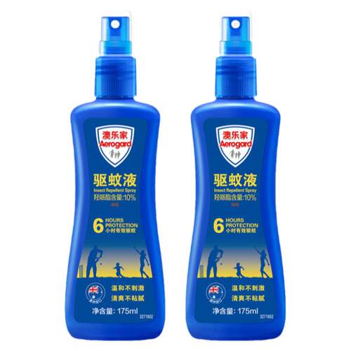 澳乐家驱蚊液喷雾175ml