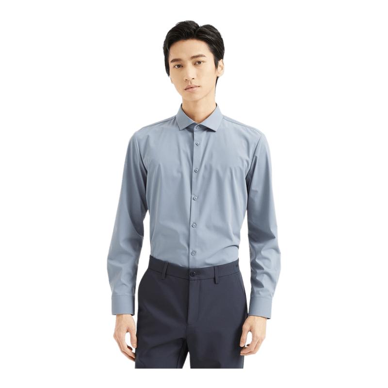【DP洗可穿】利郎青年商务长袖衬衫男2025秋季休闲衬衣男Q4QZC004