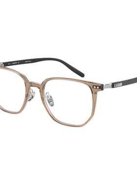 【碳纤维新品】木九十眼镜方圆框百搭近视镜架PPSU镜框MJ12FN1124