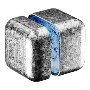 纯钛冰块食品级家用冰水啤酒冰镇神器抑菌保鲜速冻金属冰块冰酒石