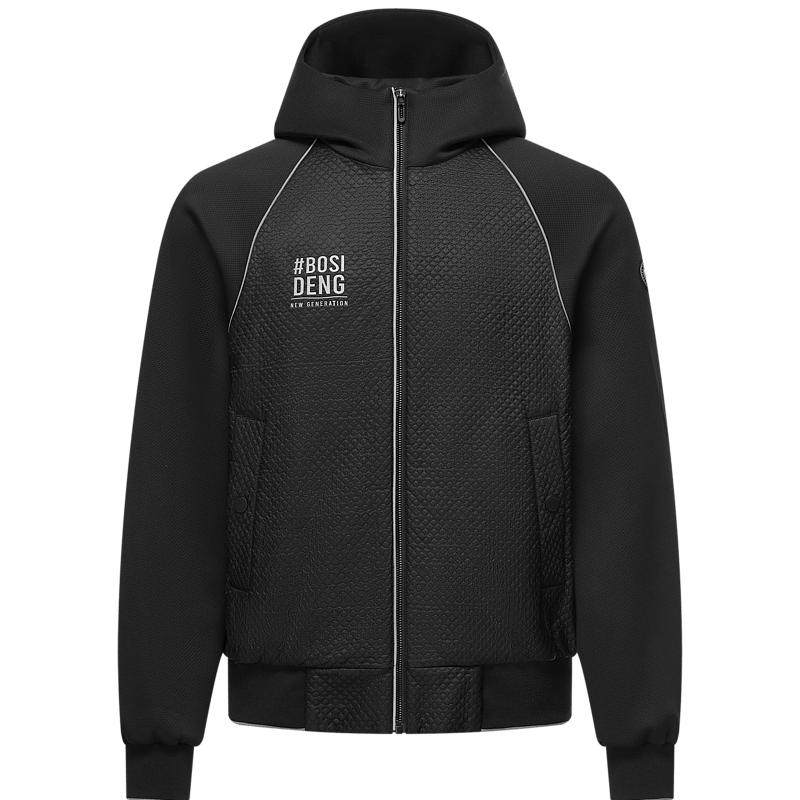 【鹅绒】波司登奥莱男女同款小廓形插肩袖舒适短款连帽轻薄羽绒服