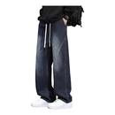 秋冬复古渐变潮流宽松直筒裤 JEEP 男士 加绒牛仔裤 SPIRIT吉普美式