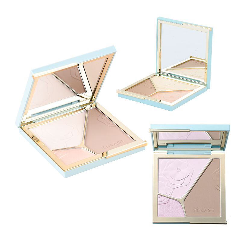彩棠TIMAGE修容盘高光阴影一体盘