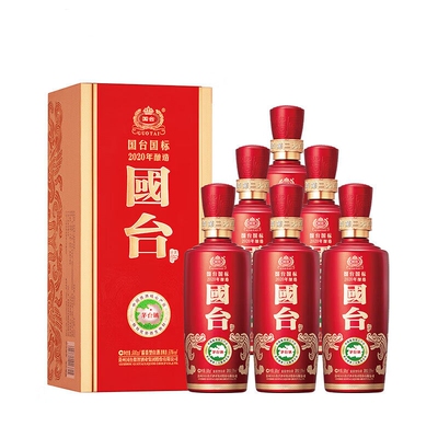 国台国标2020年酿造500ml*6瓶
