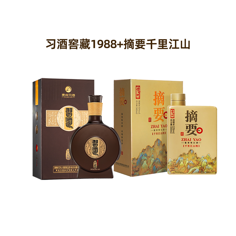 习酒窖藏1988+摘要千里江山图