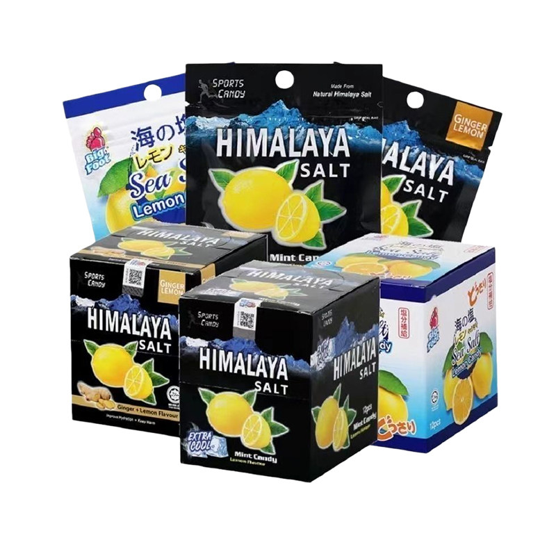马来西亚大马碧富牌咸柠檬薄荷糖海盐润喉清新口气VC蜂蜜青柠正品