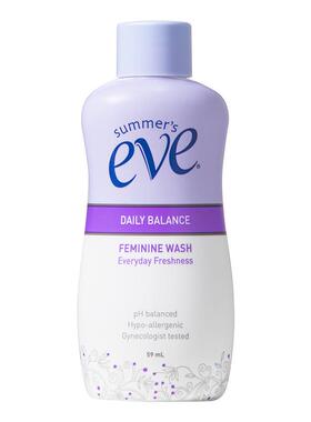 【百补】夏依eve女性私处护理洗液温和清洁去异味小瓶旅行装59ml