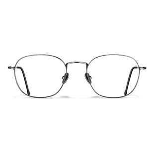 轻宝TAPOLE 思 金丝眼镜细边圆框眼镜架可配近视度数