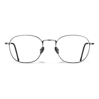 轻宝TAPOLE 思 金丝眼镜细边圆框眼镜架可配近视度数