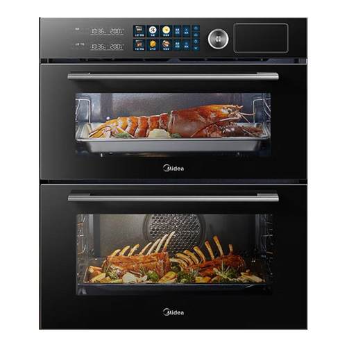 美的蒸烤箱家用电器智能