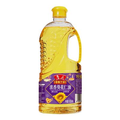 鲁花香飘万家浓香葵花仁油900ml  剥壳去皮、压榨浓香 煎炒烹炸