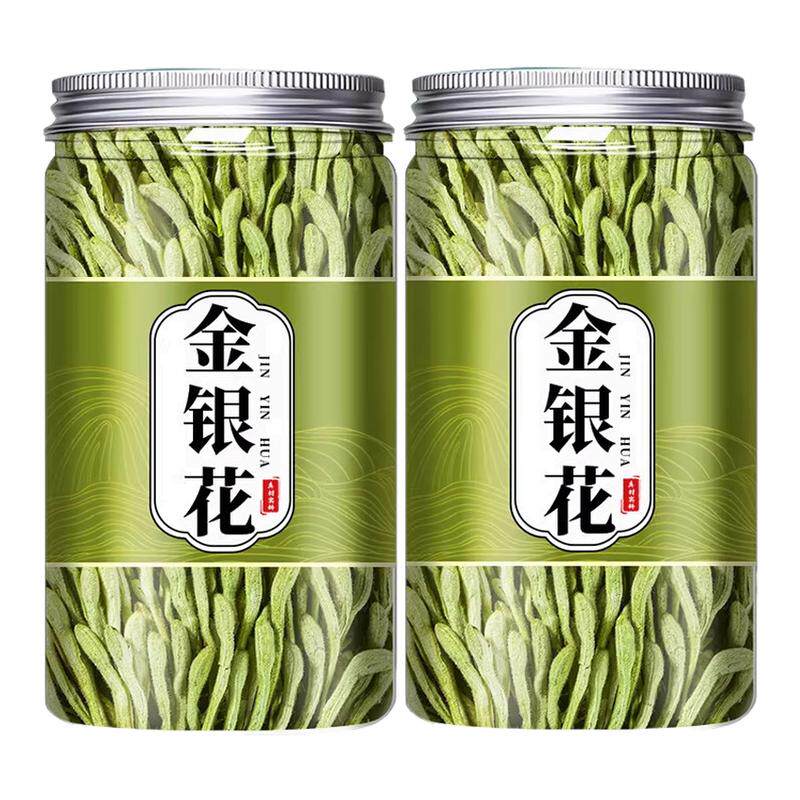金银花中药材正品官方旗舰店茶散称泡水喝干花野生特级洗澡菊花茶