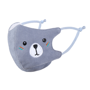 儿童口罩宝宝秋冬季保暖卡通婴儿小孩专用里层纯棉纱布可洗男女童