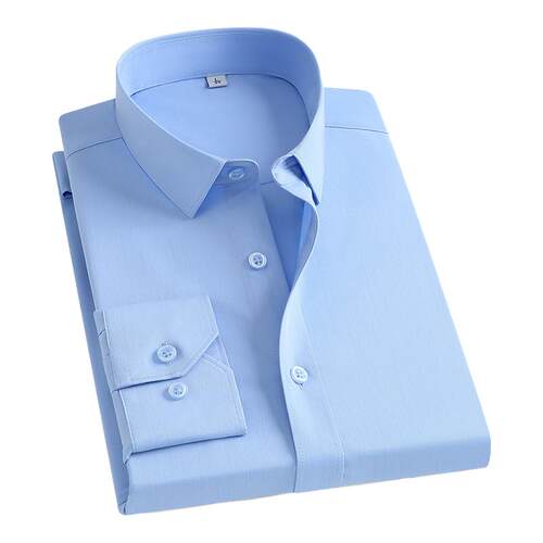 罗蒙男士长袖衬衫商务工装易打理