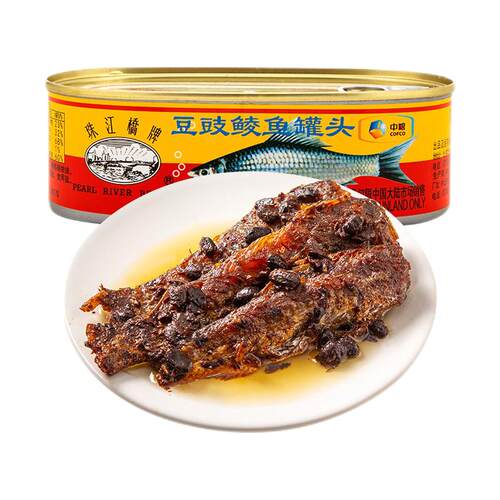 珠江桥豆豉鲮鱼罐头207g