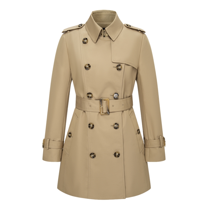 Scofield女装中长款风衣