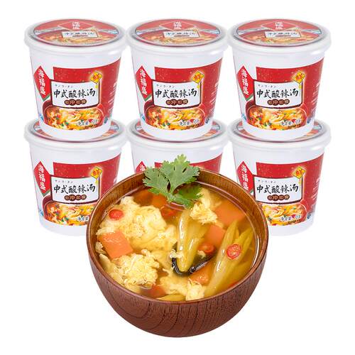 海福盛中式酸辣汤料包杯装速食汤