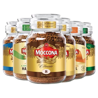 摩可纳moccona冻干速溶咖啡正品