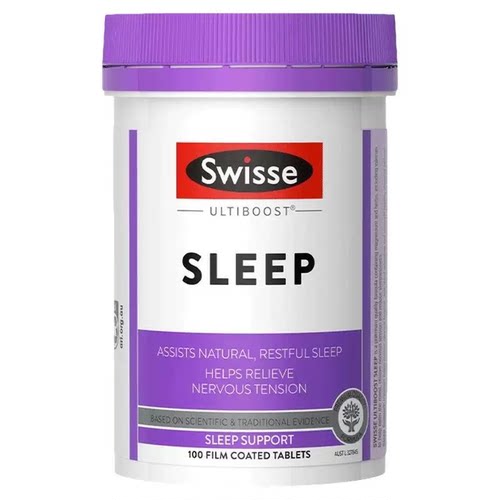 褪黑素swisse睡眠片助眠入睡轻松