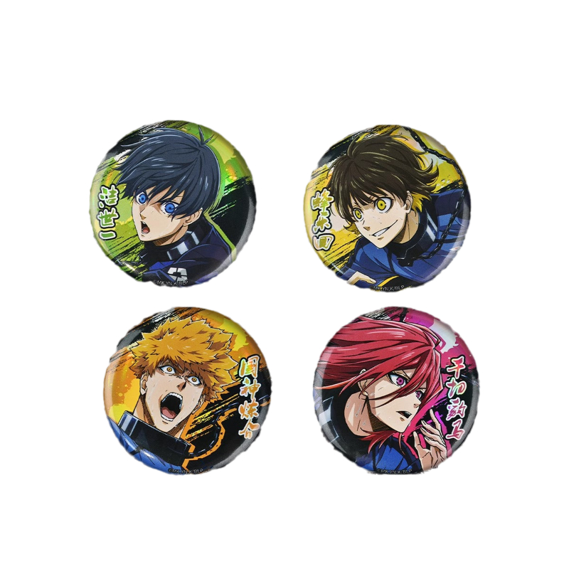 漫库正版浮雕徽章蓝色监狱