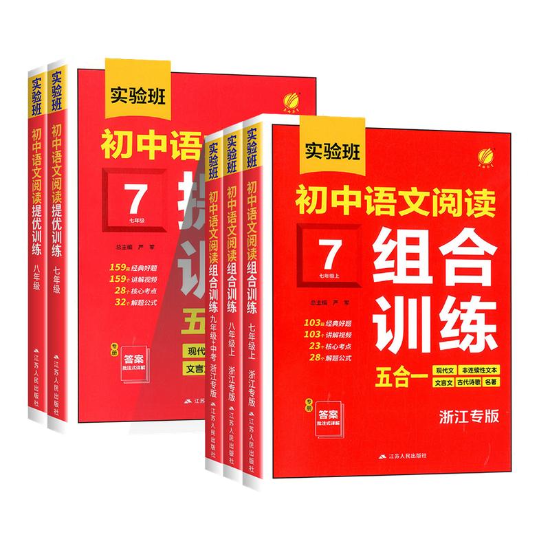 2026实验班初中语文阅读组合训练