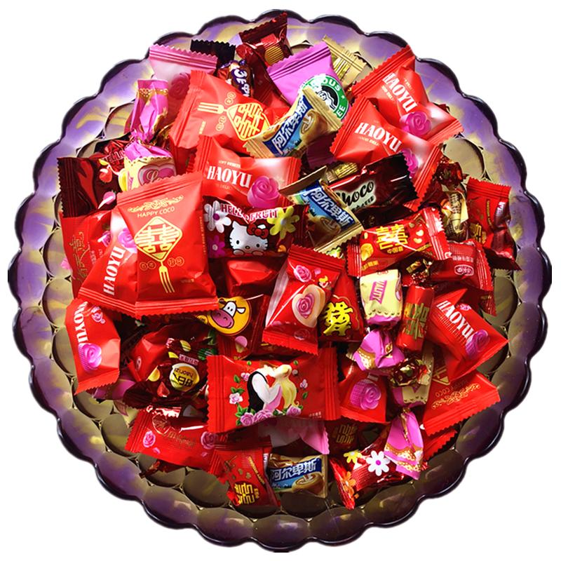 结婚专用喜糖散装什锦满月搭配生日混合糖果高端混装五斤散糖软糖