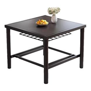 烤火桌子2025新款家用可折叠冬季多功能取暖简易餐桌茶几四方桌子